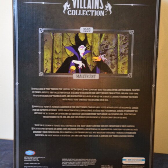 Disney Exclusive Villains Collection Maleficent 13” Sleeping Beauty Collectible - Picture 7 of 12